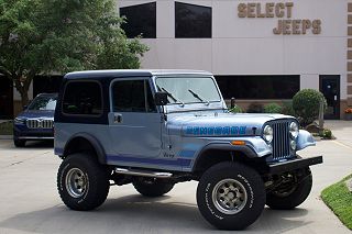 1984 Jeep CJ  Blue VIN: 1JCCF87A6ET044551