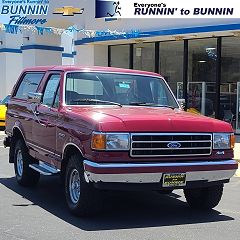 1991 Ford Bronco XLT VIN: 1FMEU15H8MLA52720