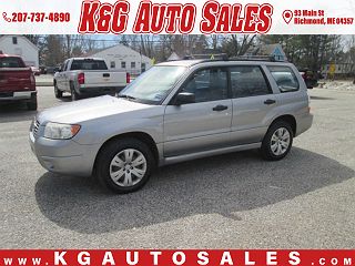 2008 Subaru Forester 2.5X JF1SG63628H730695 in Richmond, ME