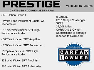 2010 Dodge Challenger SRT8 2B3CJ7DWXAH135048 in Las Vegas, NV 2
