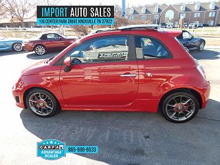 2012 Fiat 500 Abarth 3C3CFFFH6CT337179 in Knoxville, TN 12