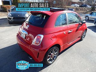 2012 Fiat 500 Abarth 3C3CFFFH6CT337179 in Knoxville, TN 17