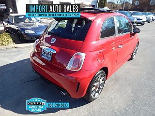 2012 Fiat 500 Abarth 3C3CFFFH6CT337179 in Knoxville, TN 7