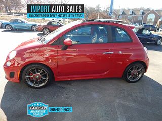 2012 Fiat 500 Abarth 3C3CFFFH6CT337179 in Knoxville, TN 97