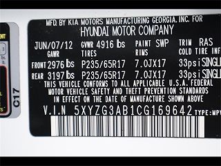 2012 Hyundai Santa Fe GLS 5XYZG3AB1CG169642 in Crossville, TN 25