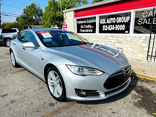 2014 Tesla Model S Base 5YJSA1S1XEFP45588 in Round Rock, TX 1