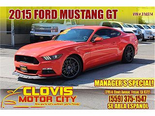 2015 Ford Mustang GT VIN: 1FA6P8CF1F5316514