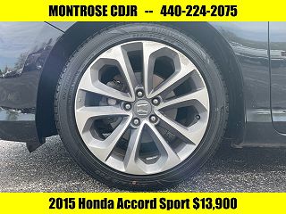 2015 Honda Accord Sport 1HGCR2F5XFA071454 in Kingsville, OH 32