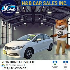 2015 Honda Civic LX VIN: 19XFB2F55FE706884