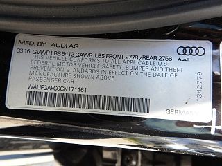 2016 Audi A6 Premium Plus WAUFGAFC0GN171161 in Hollywood, FL 33