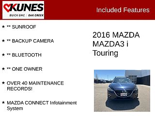 2016 Mazda Mazda3 i Touring JM1BM1M73G1317494 in Oak Creek, WI 2