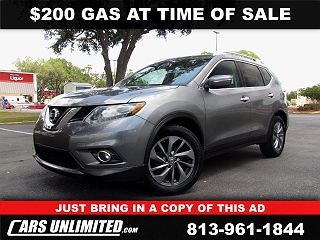 2016 Nissan Rogue SL 5N1AT2MT3GC761587 in Tampa, FL