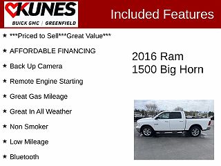 2016 Ram 1500 SLT 1C6RR7LG0GS287697 in Milwaukee, WI 2