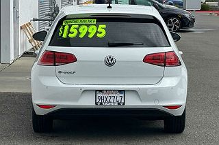 2016 Volkswagen e-Golf SEL Premium WVWPP7AU6GW916886 in Vacaville, CA 5