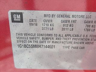 2017 Chevrolet Cruze LS 1G1BC5SM8H7144601 in Marietta, GA 25