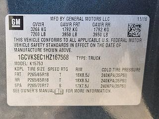 2017 Chevrolet Silverado 1500 LTZ 1GCVKSEC1HZ167568 in Terryville, CT 31