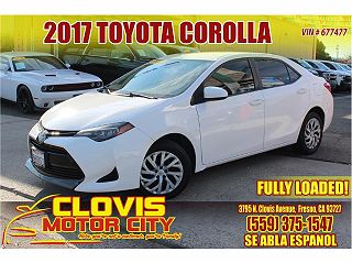 2017 Toyota Corolla LE 5YFBURHEXHP677477 in Fresno, CA