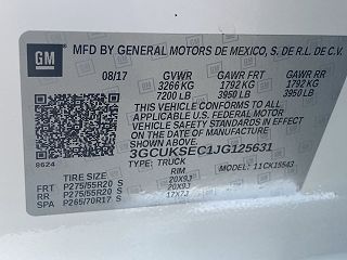 2018 Chevrolet Silverado 1500 LTZ 3GCUKSEC1JG125631 in Silver Spring, MD 33
