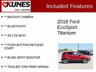 2018 Ford EcoSport Titanium MAJ6P1WL2JC182092 in Antioch, IL 3