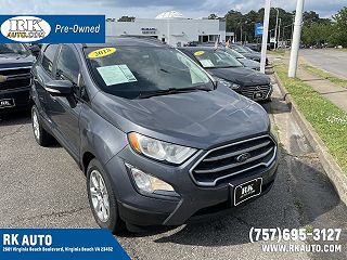 2018 Ford EcoSport SE MAJ3P1TEXJC226610 in Virginia Beach, VA 1