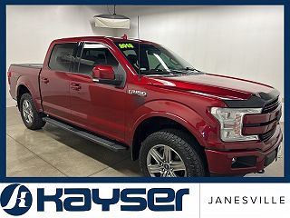 2018 Ford F-150 Lariat 1FTEW1E58JKC11211 in Janesville, WI