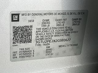 2018 GMC Sierra 1500 Denali 3GTU2PEJXJG593627 in Sherman, TX 35