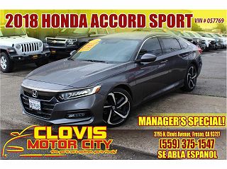 2018 Honda Accord Sport VIN: 1HGCV1F32JA057769