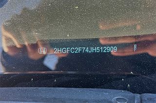 2018 Honda Civic EX 2HGFC2F74JH512909 in Morgan Hill, CA 9