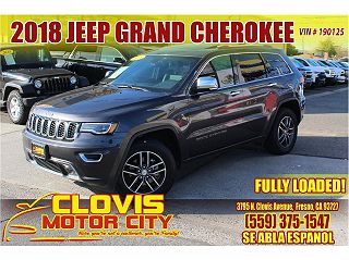 2018 Jeep Grand Cherokee Limited Edition 1C4RJFBG0JC190125 in Fresno, CA