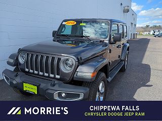 2018 Jeep Wrangler Sahara 1C4HJXEG9JW111028 in Chippewa Falls, WI