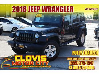 2018 Jeep Wrangler Sport 1C4HJWDGXJL818359 in Fresno, CA