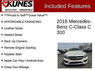 2018 Mercedes-Benz C-Class C 300 WDDWK4KB5JF598357 in Milwaukee, WI 2