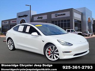 2018 Tesla Model 3  5YJ3E1EB5JF151482 in Pleasanton, CA 1