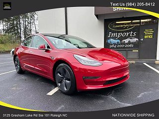 2018 Tesla Model 3 Long Range 5YJ3E1EB7JF099532 in Raleigh, NC 1