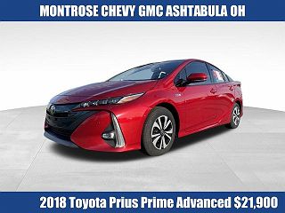 2018 Toyota Prius Prime Advanced JTDKARFP8J3071719 in Ashtabula, OH