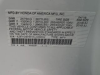 2019 Acura MDX Advance 5J8YD4H81KL029552 in Clinton, NJ 29