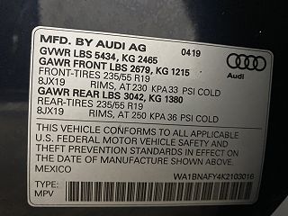 2019 Audi Q5 Premium Plus WA1BNAFY4K2103016 in Holliston, MA 10