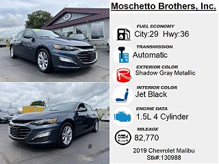 2019 Chevrolet Malibu LT 1G1ZD5STXKF130988 in Methuen, MA 4