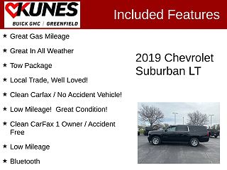 2019 Chevrolet Suburban LT 1GNSKHKC2KR177552 in Milwaukee, WI 3