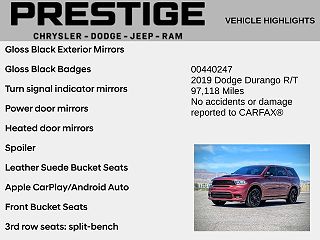2019 Dodge Durango R/T 1C4SDHCT6KC847852 in Las Vegas, NV 4