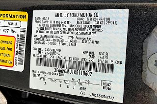 2019 Ford Fusion SEL 3FA6P0MU1KR110602 in Joplin, MO 30