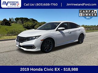 2019 Honda Civic EX VIN: JHMFC1F35KX008824