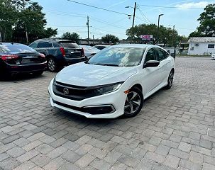 2019 Honda Civic LX 19XFC2F67KE011399 in Tampa, FL 2