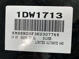 2019 Hyundai Santa Fe XL Limited Edition KM8SRDHF3KU307765 in Salt Lake City, UT 21