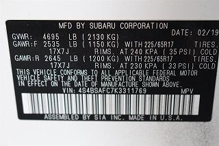 2019 Subaru Outback 2.5i 4S4BSAFC7K3311769 in Clearwater, FL 56