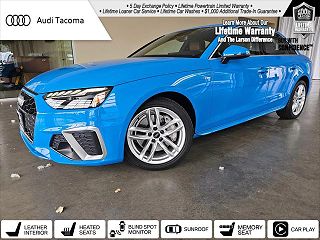 2020 Audi A4  Blue VIN: WAUENAF44LN007562