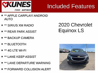 2020 Chevrolet Equinox LS 2GNAXHEVXL6146489 in Antioch, IL 2