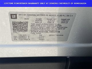 2020 Chevrolet Equinox LT 3GNAXKEV6LS692978 in Homosassa, FL 39