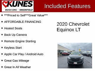 2020 Chevrolet Equinox LT 2GNAXUEV4L6242305 in Milwaukee, WI 2