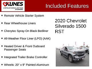 2020 Chevrolet Silverado 1500 RST 1GCUYEED7LZ321150 in Sycamore, IL 3